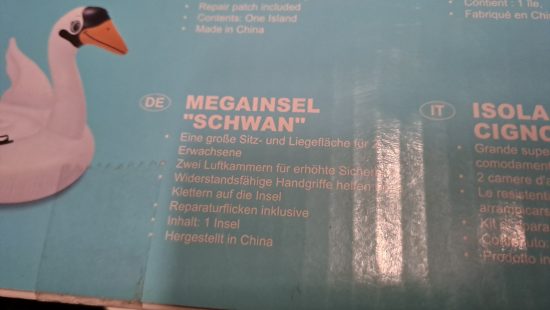 Megaschwan-Insel