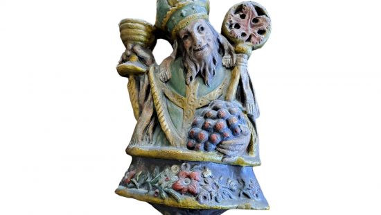 Sakrale Keramik Figur