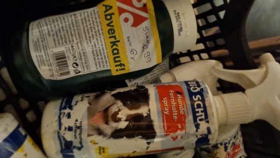 Hunde Fernhaltespray