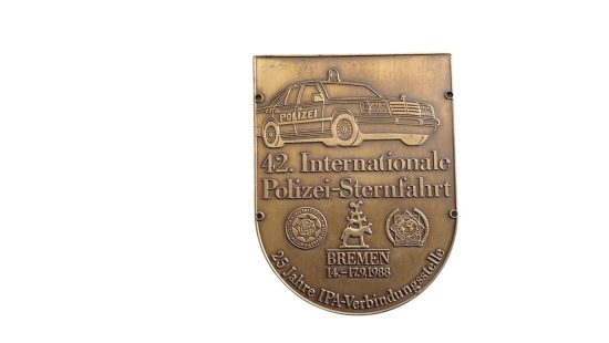 Metallplankette