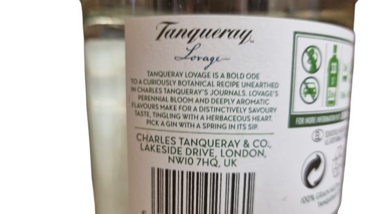 Tanqueray Lovage