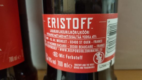Eristoff Red