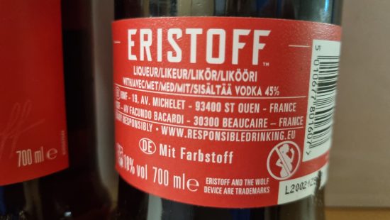 Eristoff Red