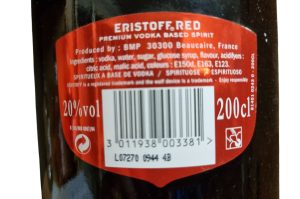 Vodka Eristoff Red