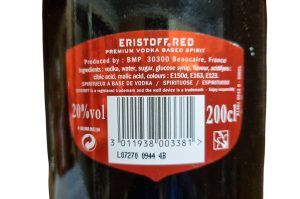 Vodka Eristoff Red