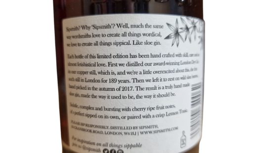 Sipsmith Sloe Gin