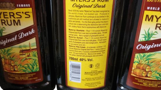 Myers Rum