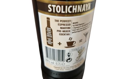Stolichnaya Stoli Espresso