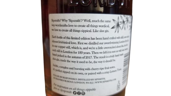 Sipsmith Sloe Gin