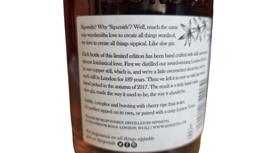Sipsmith Sloe Gin