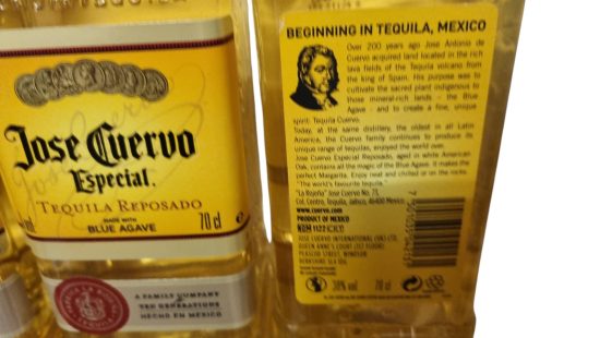 Jose Cuervo Tequila