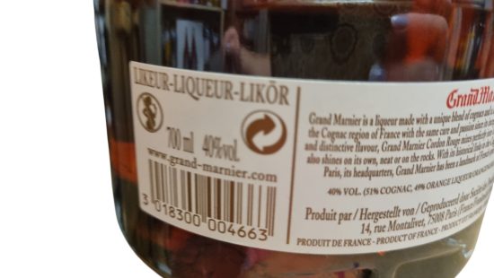 Grand Marnier Liqouer