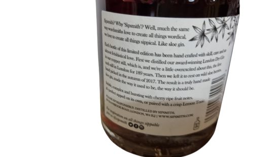 Sipsmith Sloe Gin