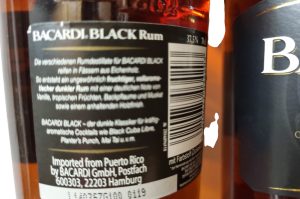 Bacardi black