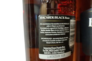 Bacardi black