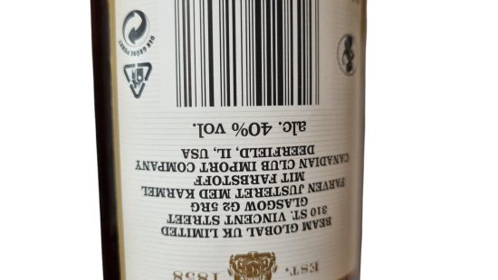 Canadian Club Whisky