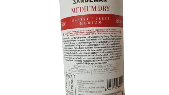 Sandeman Medium dry
