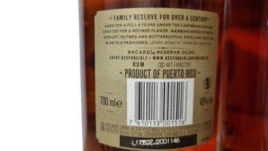 Bacardi Rum