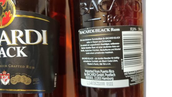 Bacardi black