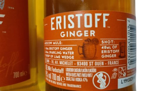 Eristoff Ginger