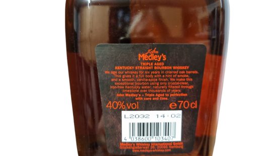 John Medleys Whisky