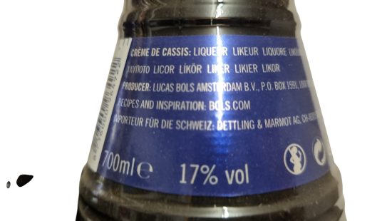 Bols Creme de Cassis