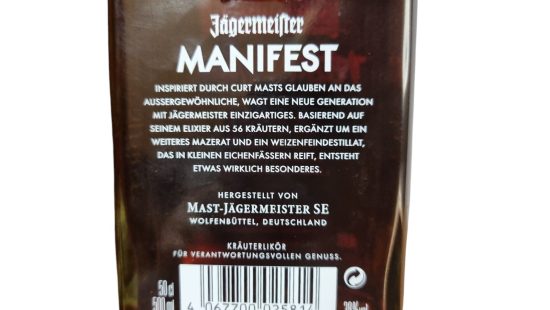 Jägermeister Manifest