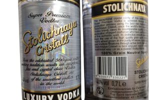 Stolichnaya Luxury Vodka