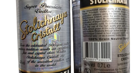 Stolichnaya Luxury Vodka