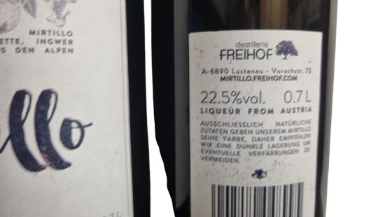 Mirtillo Likör