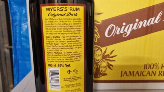 Myers Rum