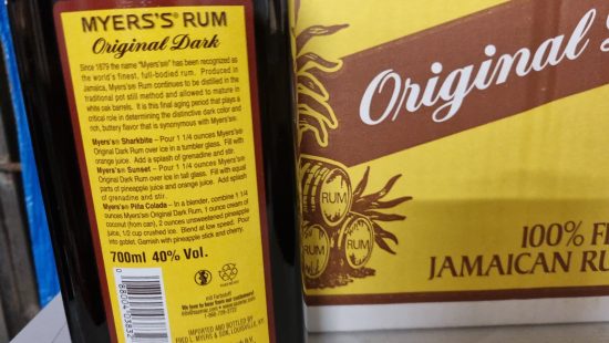 Myers Rum