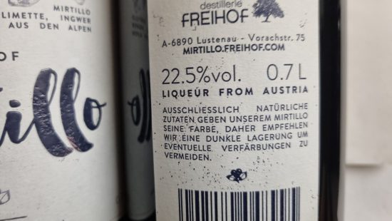 Mirtillo Likör
