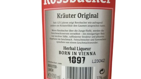 Rossbacher Likör