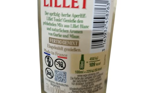 Lillet Tonic Aperitiv