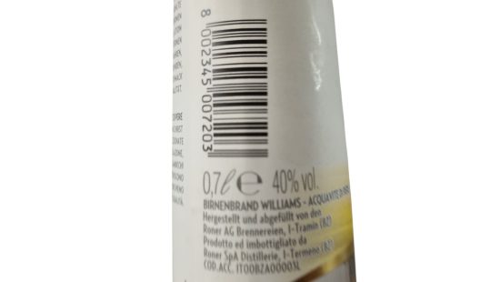 Roner Williams Birnenbrand