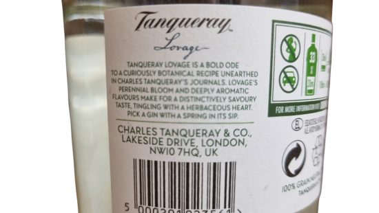 Tanqueray Lovage