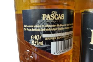 Old Pascas Rum