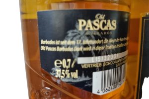 Old Pascas Rum