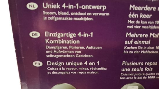 Avent Nahrungszubereiter