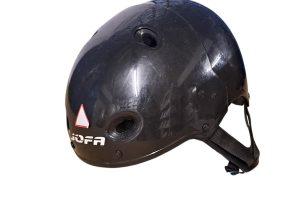 Helm schwarz glänzend