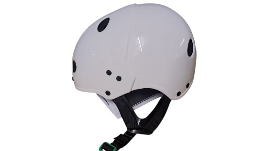 Helm weiß glänzend