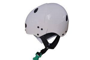 Helm weiß glänzend