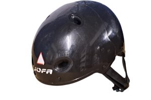Helm schwarz glänzend