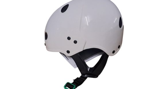 Helm weiß glänzend