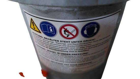 Materialdruckgefäß