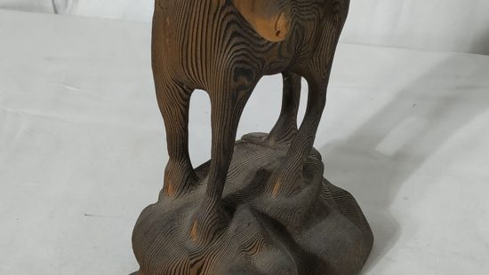 Holz Stand - Figur Widder