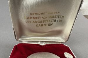 Sammler Medaille im Etui