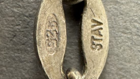 Sterling Silberkette mit Anhänger