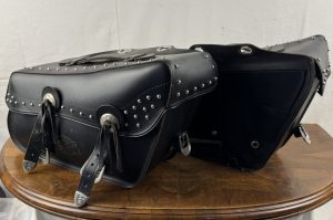 Motorrad Leder Satteltaschen